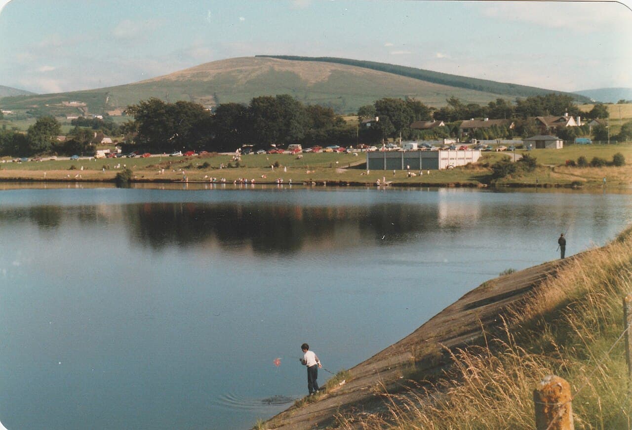 Fishing at Blessington Lake, Co. Wicklow