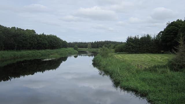 Fishing at River Inny (Westmeath), Co. Westmeath